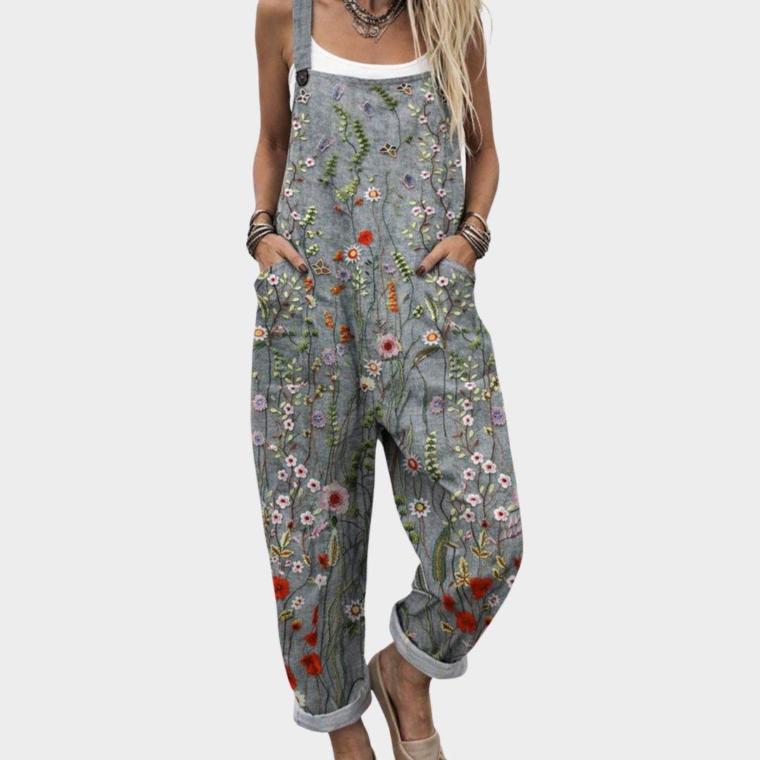 Mono Con Flores