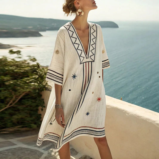 Naomi - Un elegante y versátil vestido de playa