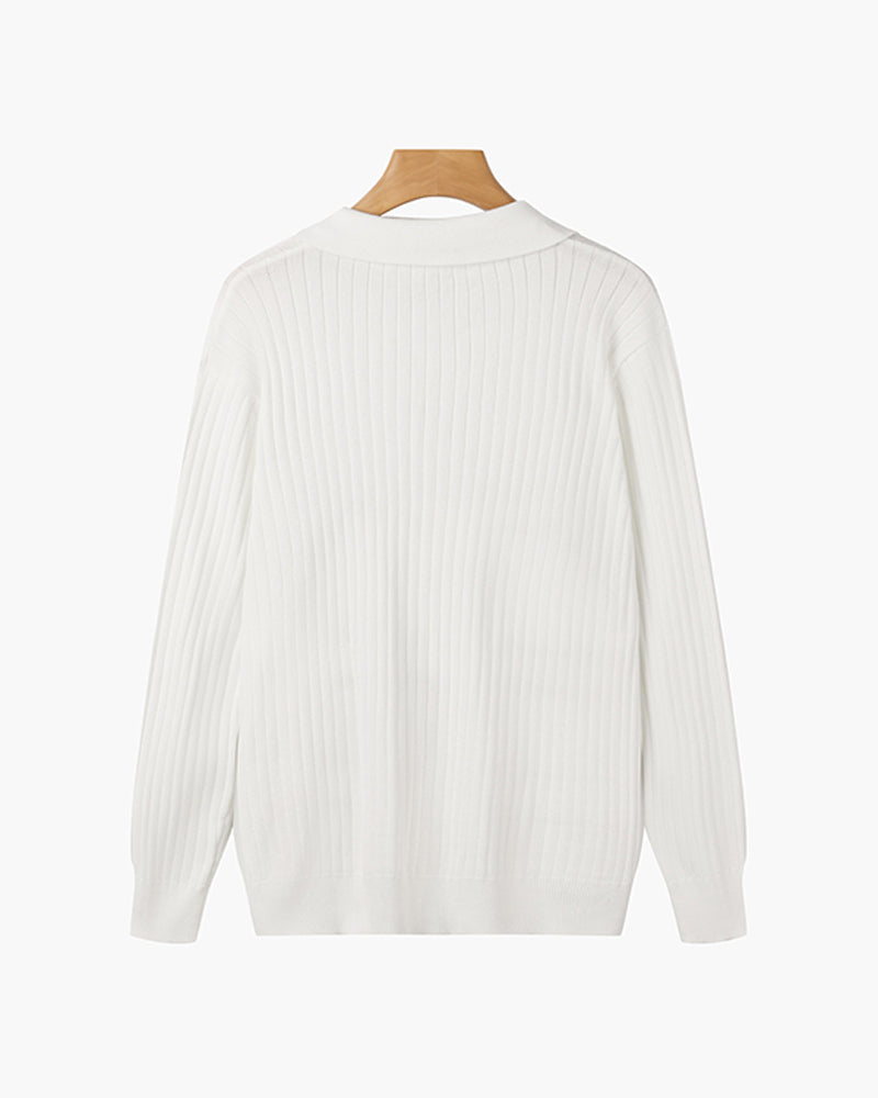 GUWON - Polo cuello en V