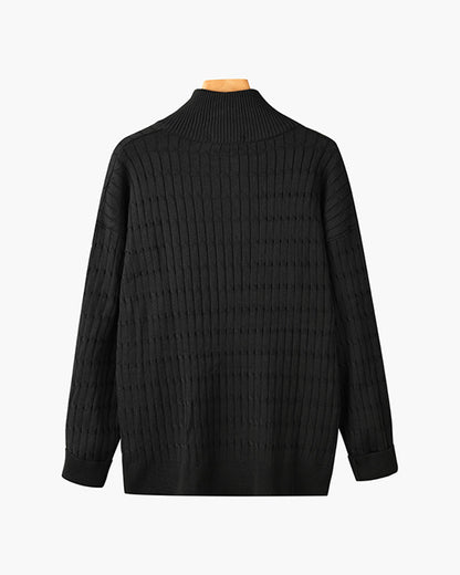 WAGU- Jersey con Media Cremallera