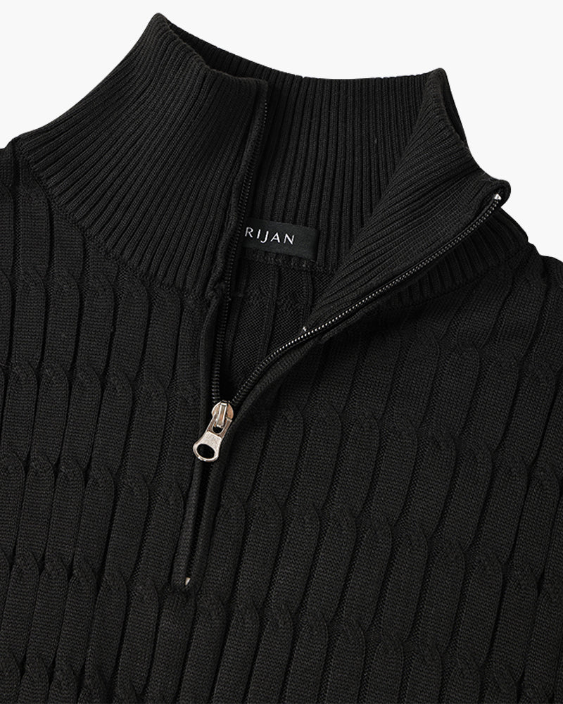 WAGU- Jersey con Media Cremallera
