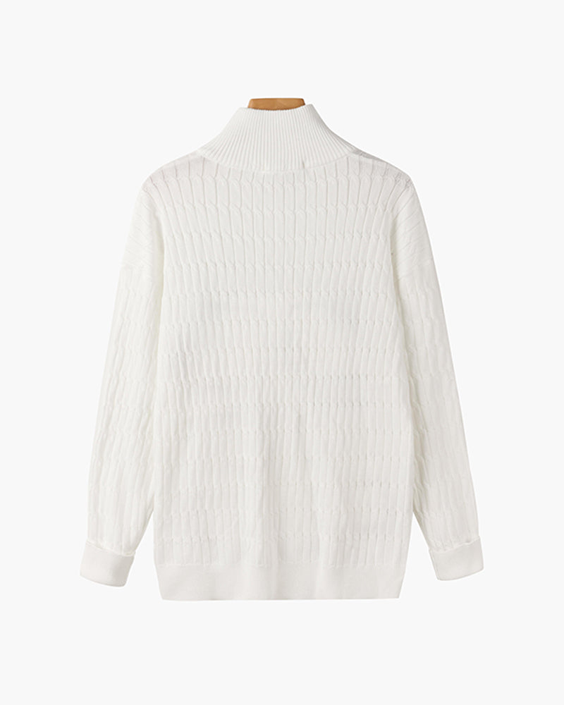 WAGU- Jersey con Media Cremallera
