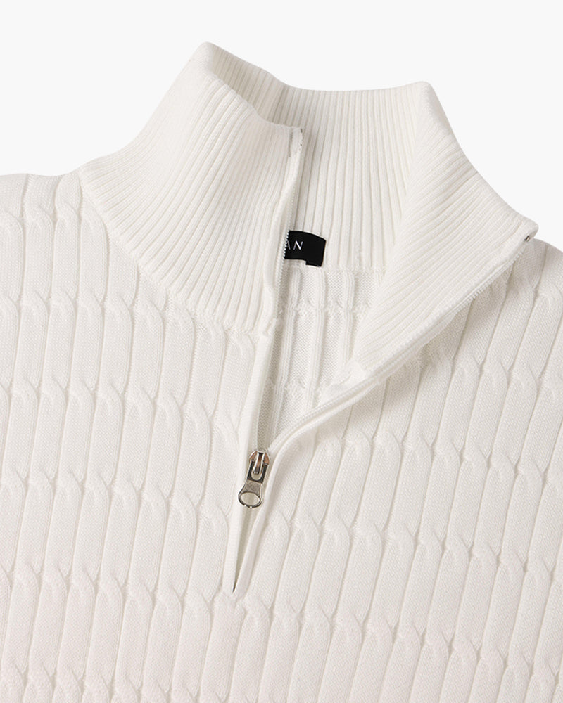 WAGU- Jersey con Media Cremallera