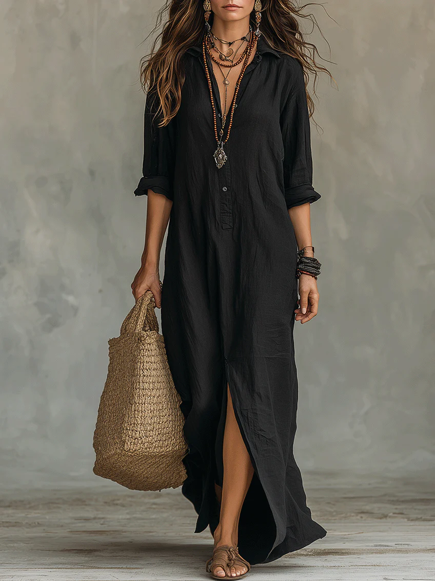 WILLOW | Vestido Maxi Versátil Con Silueta Favorecedora