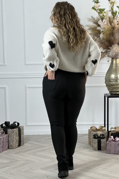 Pantalones Nikki  - Negros