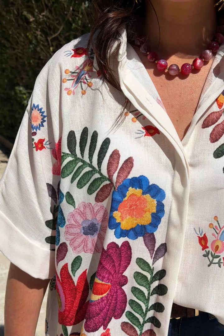 Camisa Luana Beige