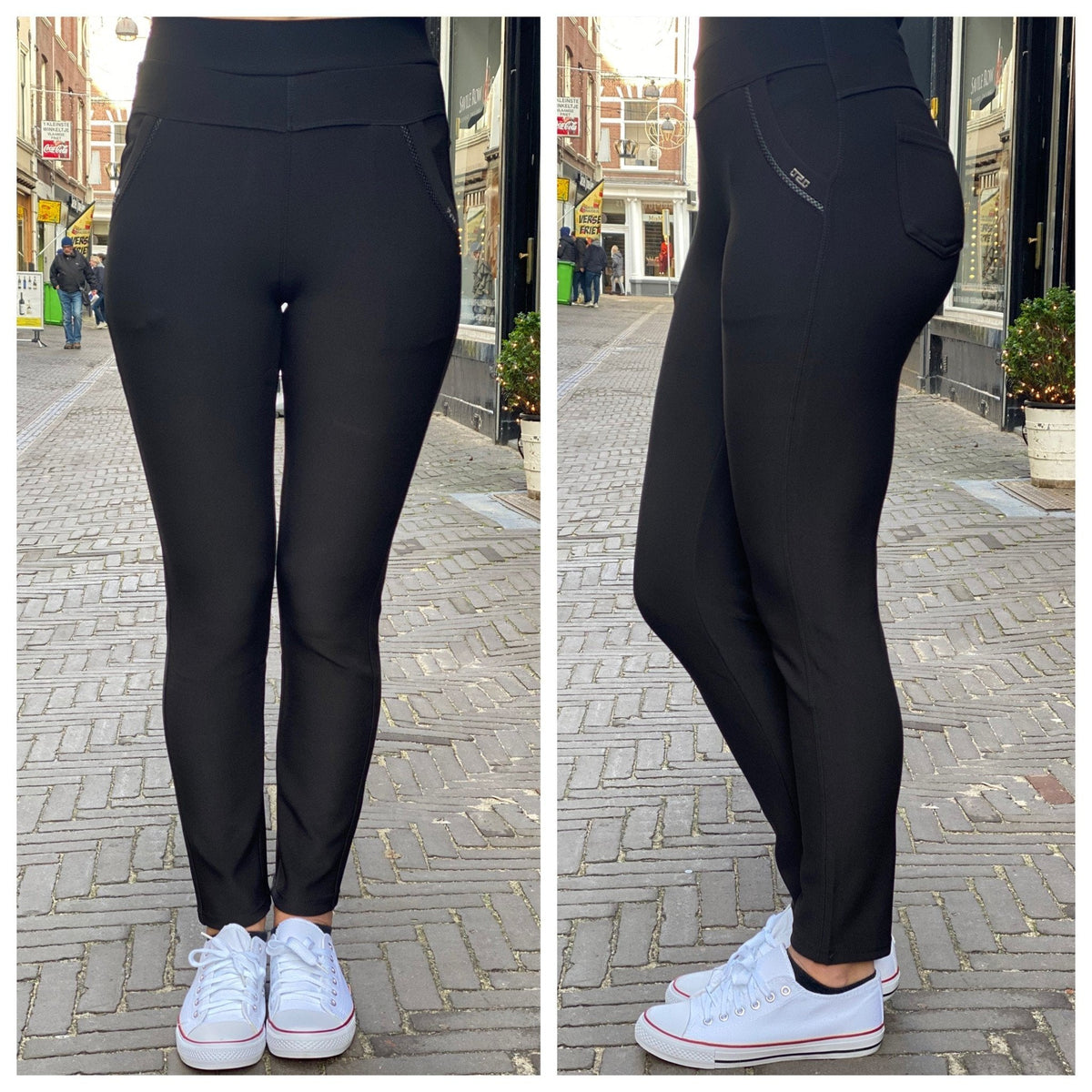 Pantalones Nikki  - Negros