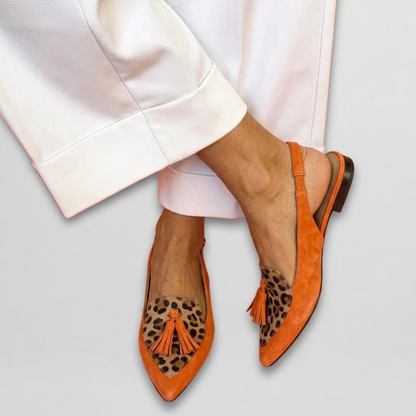 Elena | Sandalias con Tiras y Flecos