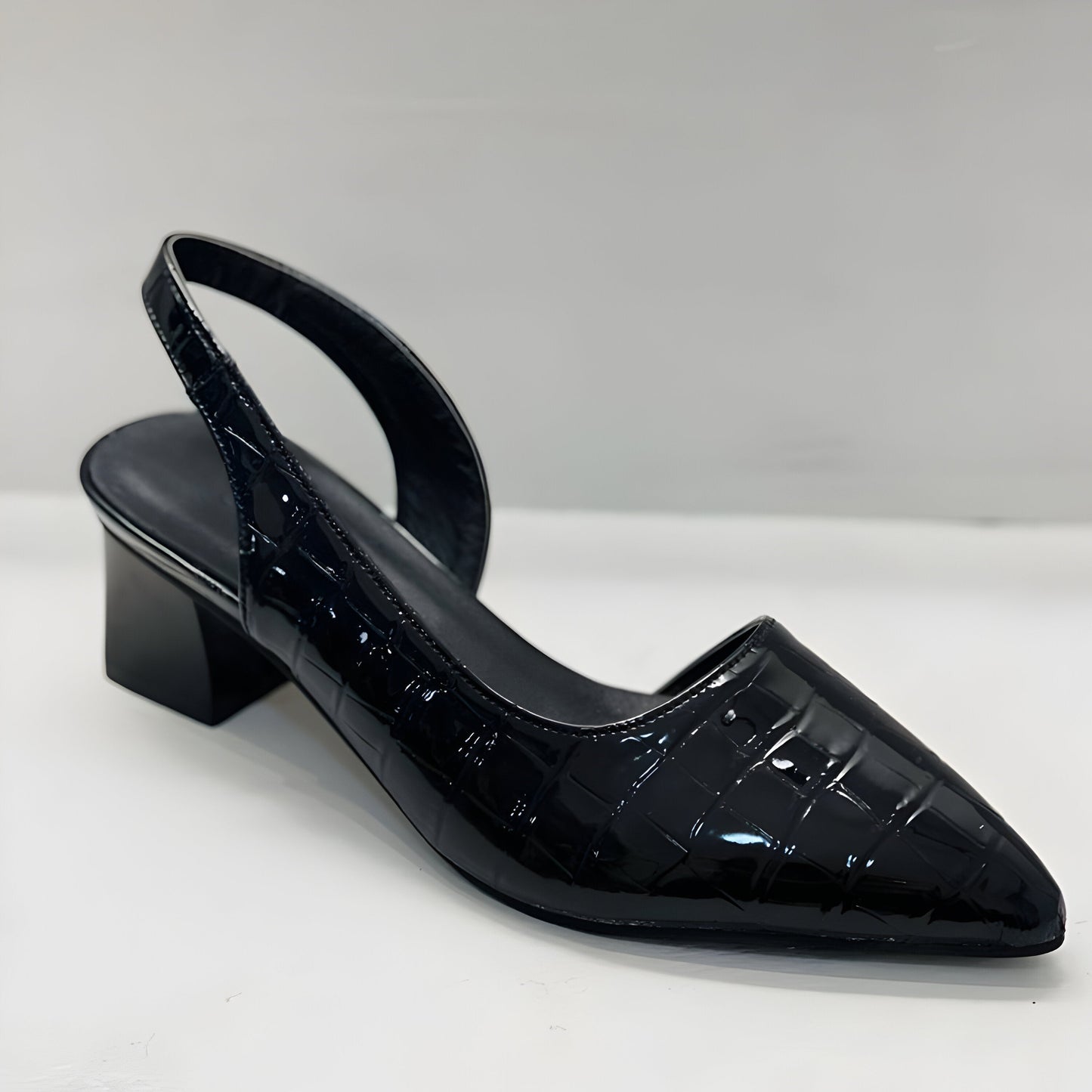 Graciela | Zapatos de Tacón con Puntera Ancha