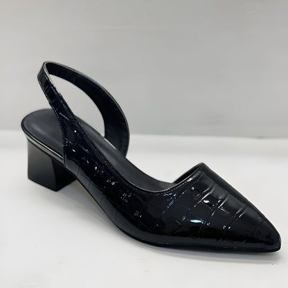 Graciela | Zapatos de Tacón con Puntera Ancha