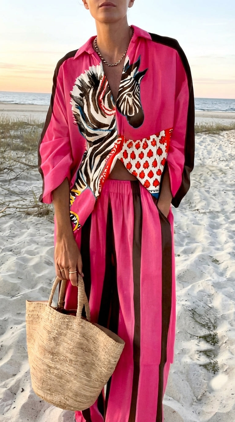 Zara | Conjunto de Verano Largo