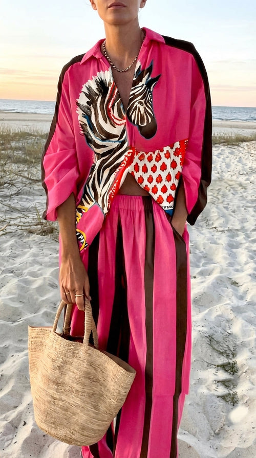 Zara | Conjunto de Verano Largo
