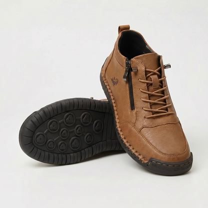 Zapatos ortopédicos cómodos Flora con cremallera