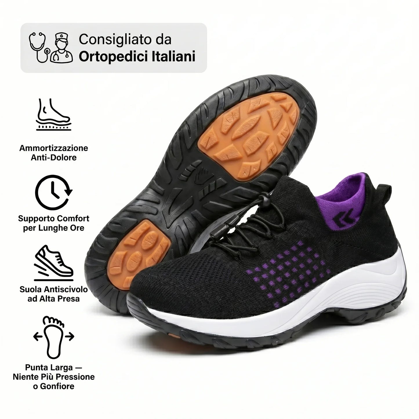 PassoNuvola: Zapatos ortopédicos cómodos
