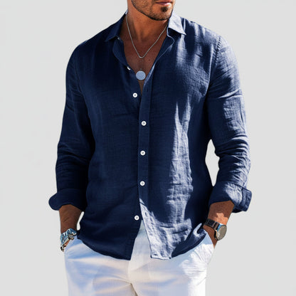 CHRISTOFER | CAMISA VERANIEGA DE CORTE HOLGADO