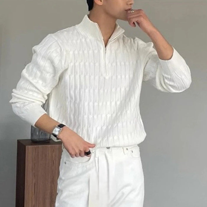 WAGU- Jersey con Media Cremallera