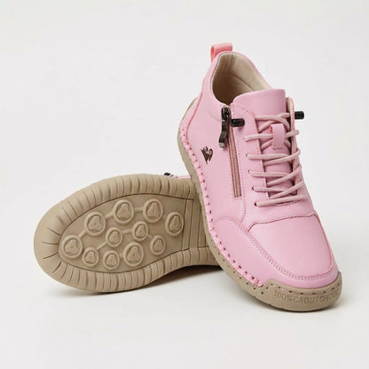 Zapatos ortopédicos cómodos Flora con cremallera