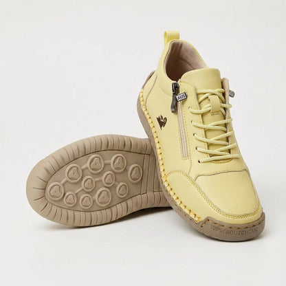 Zapatos ortopédicos cómodos Flora con cremallera