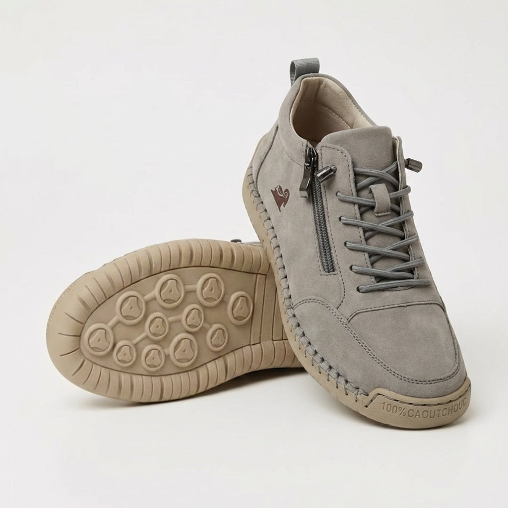 Zapatos ortopédicos cómodos Flora con cremallera