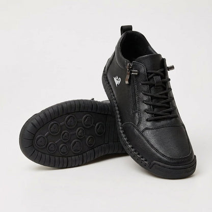 Zapatos ortopédicos cómodos Flora con cremallera
