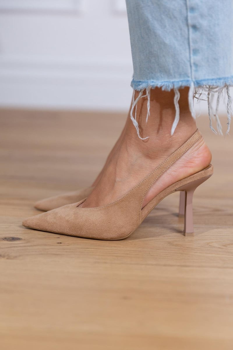 Marlena™ | Tacones Bajos de Piel