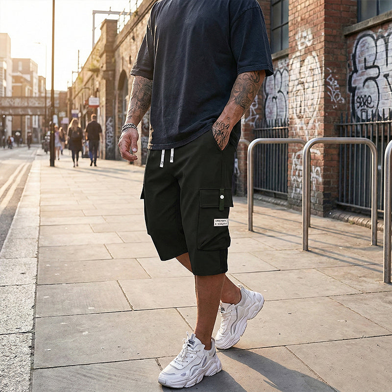 Pantalones cargo cortos