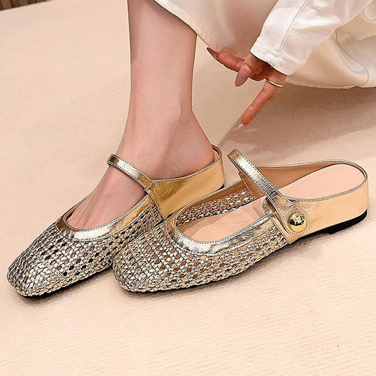 Mary Jane | Mules Trenzados Mujer