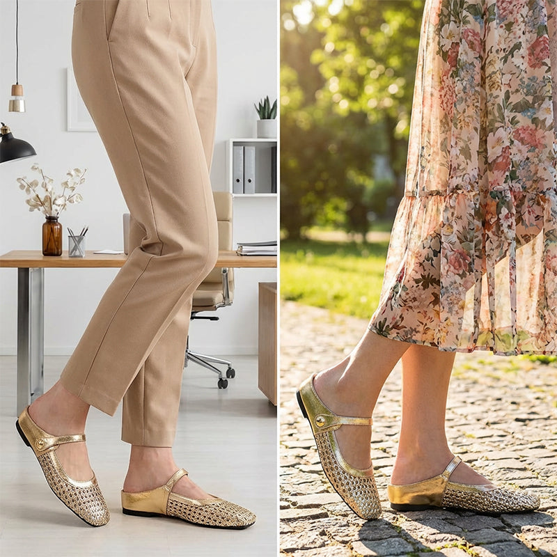 Mary Jane | Mules Trenzados Mujer