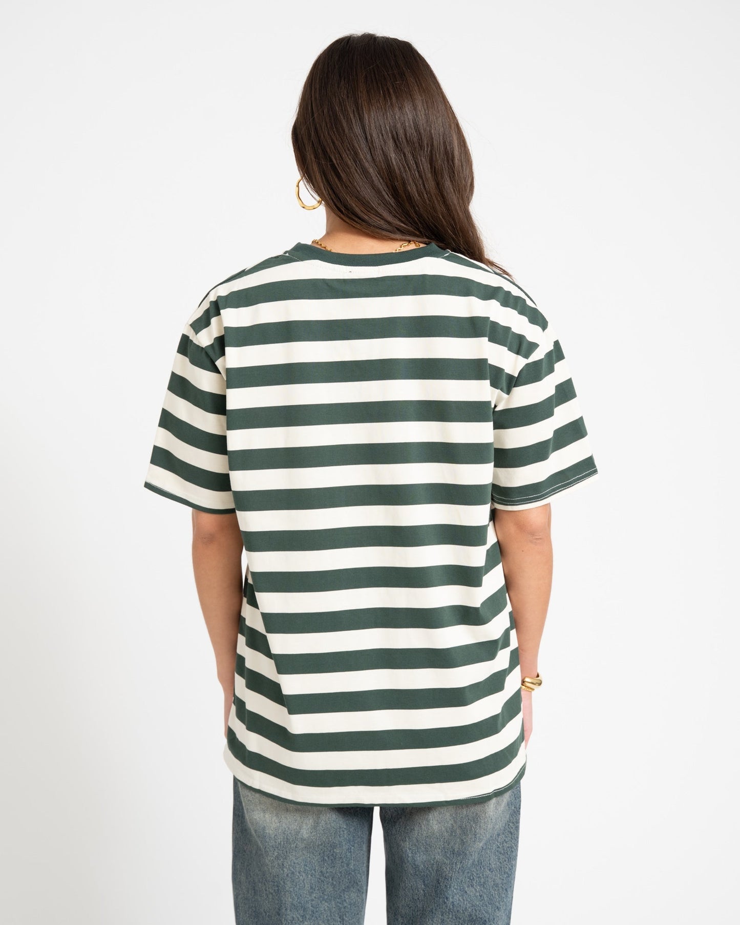 Camiseta de rayas oversize - Talla Única