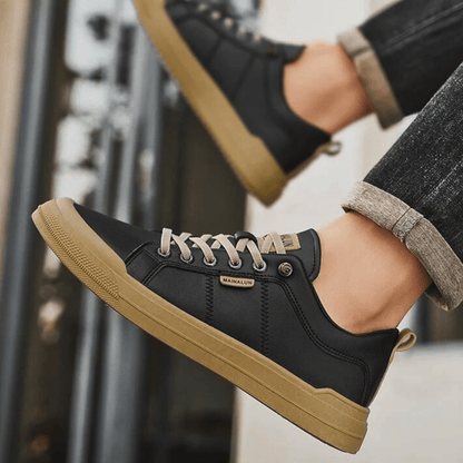 HARRINGTON | Zapatillas de Cuero Clásicas